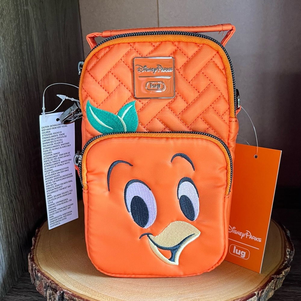 NWT. Disney Lug Orange bird Lug Mini Skeeter Crossbody Bag